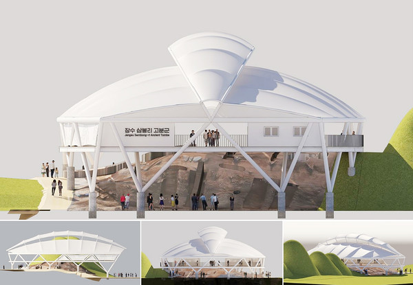 호남권 최초 보호돔 조성 조감도.