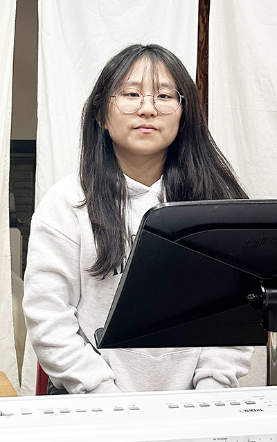 노래 선택한 백화고 백세영 학생